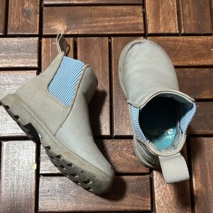 Native Kids Gray and Blue Boots